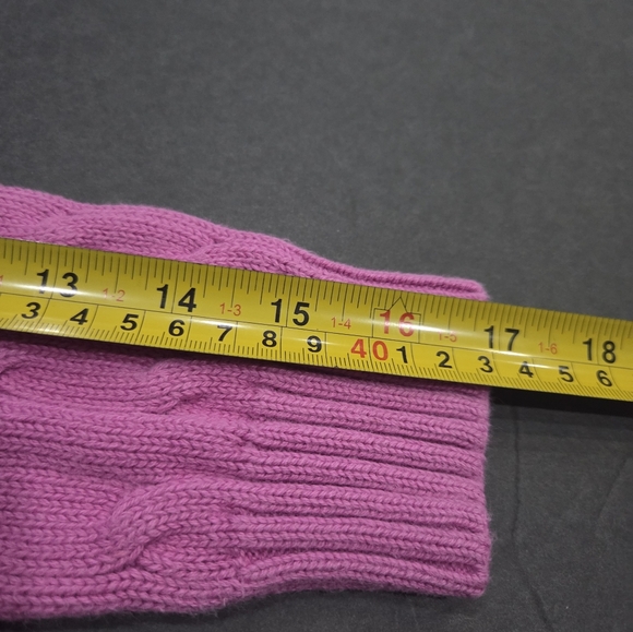 Ralph Lauren Pink Cable Knit Sweater Sz.6 - Picture 8 of 9